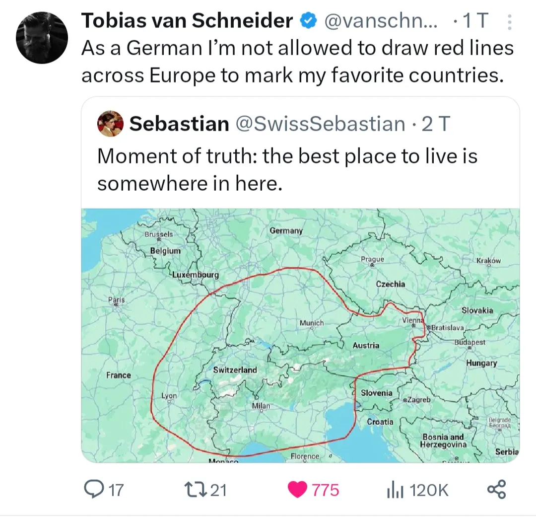 meme about the alps